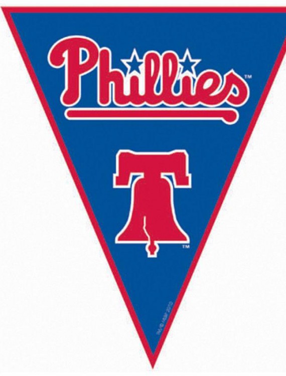 Philadelphia Phillies Baseball - 12' Pennant Banner