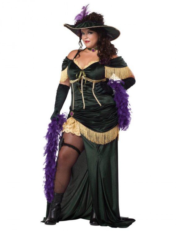 The Saloon Madame Adult Plus Costume