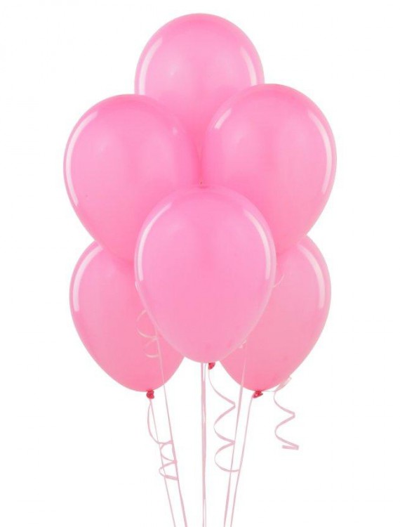 Pink 11 Latex Balloons (6 count)